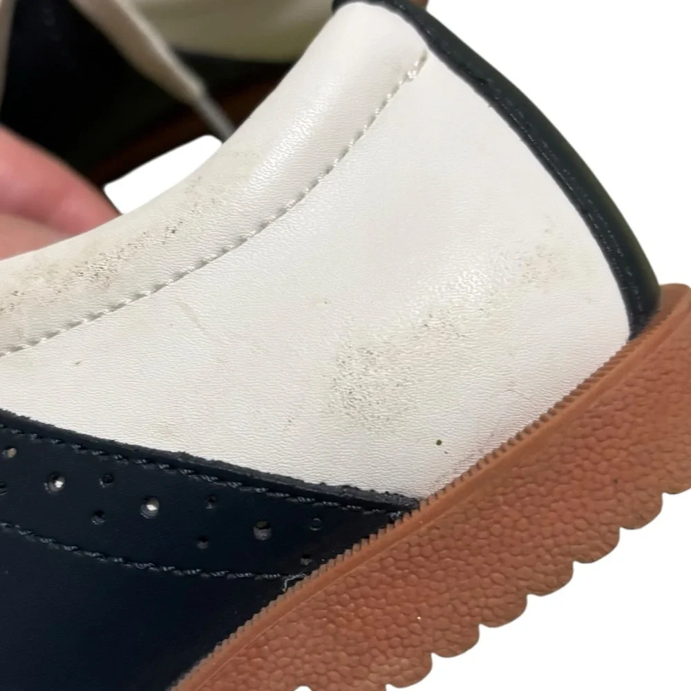 Academie Gear Girl’s Honor Roll Cheer Oxford saddle uniform shoes size 12.5